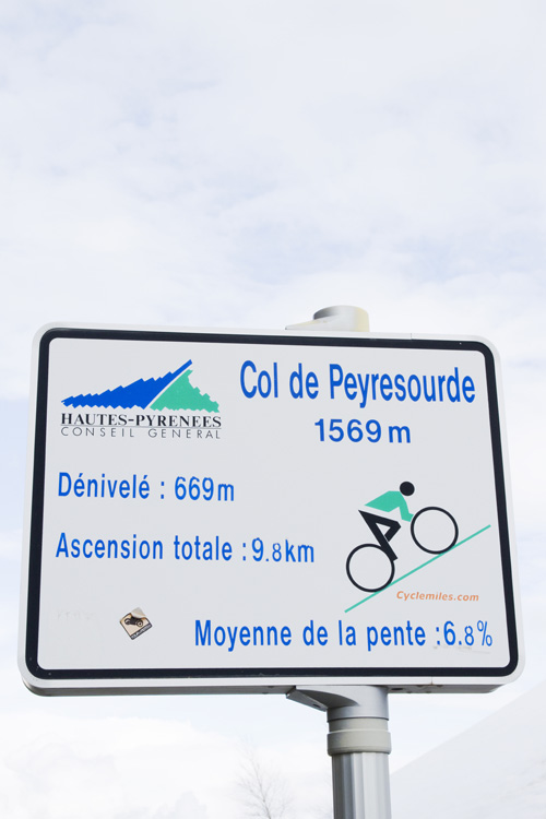 You are now entering Tour de France territory