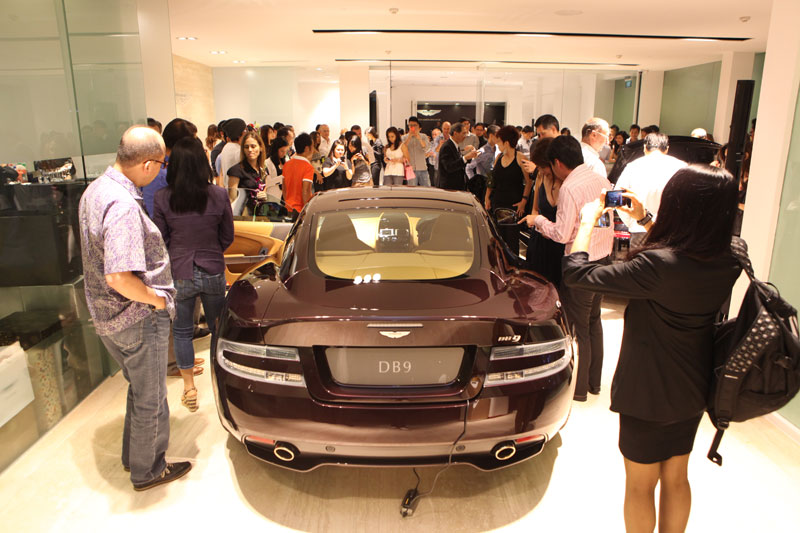 Aston Martin dealer partner Aston Martin Lagonda (SEA) Pte Ltd opened a new showroom in Singapore