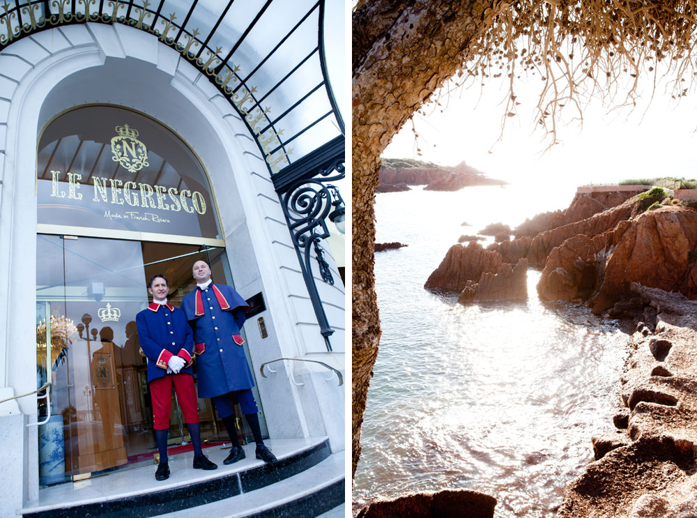 Traditional splendour at Le Negresco in Nice, which, like Aston Martin, is celebrating its centenary this year. The Riviera's coastline is almost as eye-catching as the Zagato itself