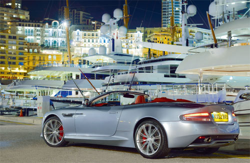 DB9 launch in the south of France