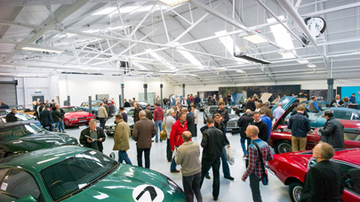 The Bonhams auction at Aston Martin Works in Newport Pagnell